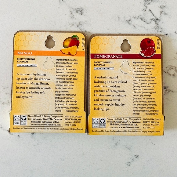 Burt’s Bees Lip Balms - Picture 7 of 9